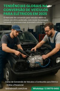 Tendências Globais na Conversão de Veículos para Elétricos em 2025